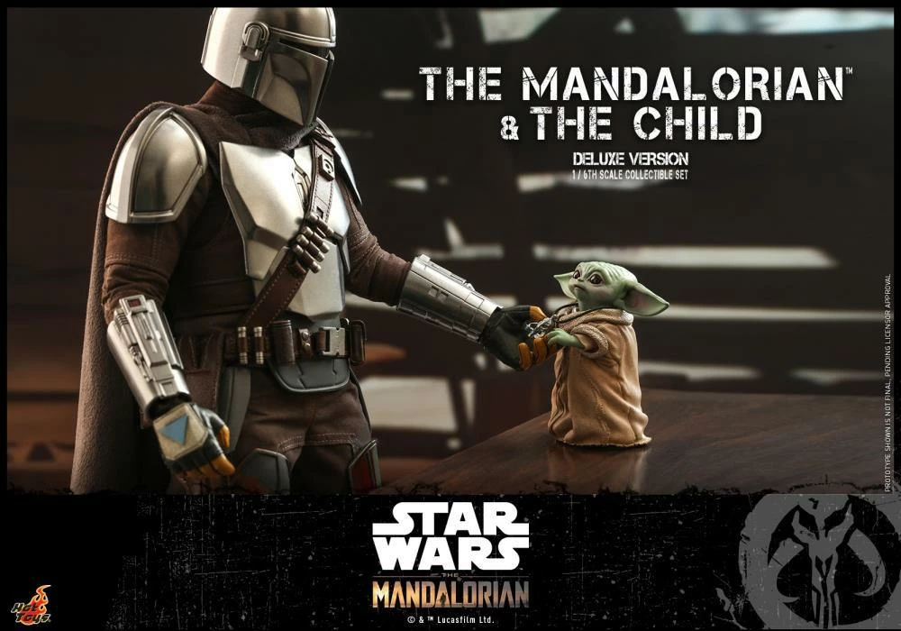 Hot Toys - The Mandalorian & The Child (Deluxe Ver.) 1/6 Scale Collectible Figure 16 Hot Toys - The Mandalorian & The Child (Deluxe Ver.) 1/6 Scale Collectible Figure - Image 16