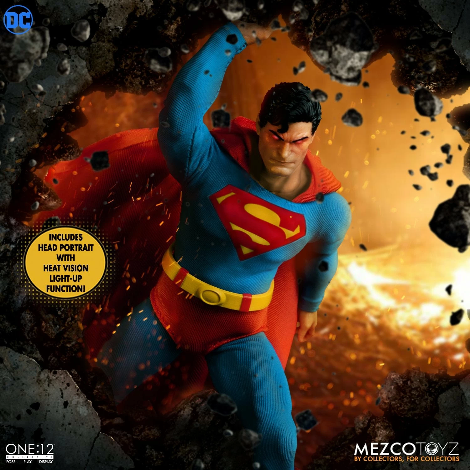 Mezco Toys ONE:12 Collective - DC Universe - Superman: Man Of Steel Edition 2 Mezco Toys ONE:12 Collective - DC Universe - Superman: Man Of Steel Edition - Image 2