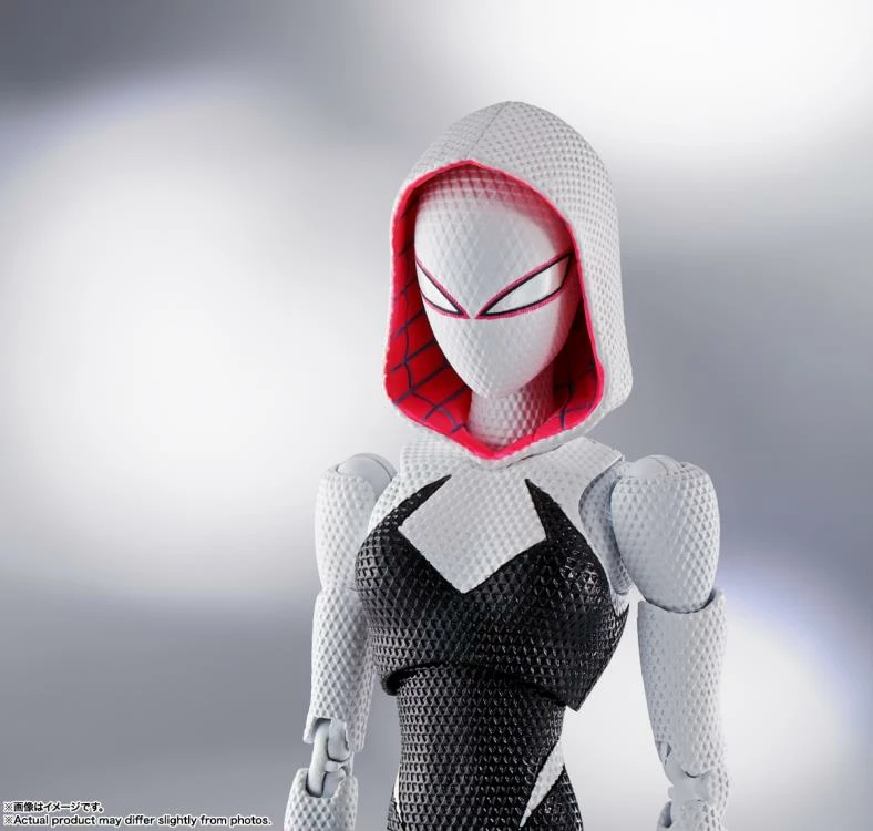 Bandai S.H.Figuarts Spider-Man: Across The Spider-Verse - Spider-Gwen 4 Bandai S.H.Figuarts Spider-Man: Across The Spider-Verse - Spider-Gwen - Image 4