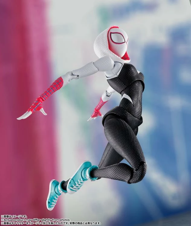 Bandai S.H.Figuarts Spider-Man: Across The Spider-Verse - Spider-Gwen 2 Bandai S.H.Figuarts Spider-Man: Across The Spider-Verse - Spider-Gwen - Image 2