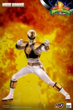 ThreeZero 1/6 Scale Figure - Mighty Morphin Power Rangers - White Ranger -Toy Dojo 255080c8 bfd7 4556 bd7a 207609bd8410