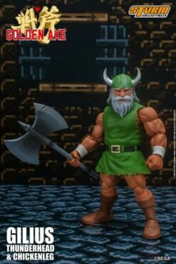 Golden Axe Gilius Thunderhead & Chickenleg 1/12 Scale Figure Set