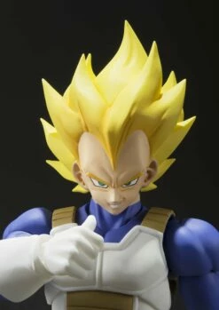 Bandai S.H. Figuarts DragonBall Z Super Saiyan Vegeta 11 Bandai S.H. Figuarts DragonBall Z Super Saiyan Vegeta -Toy Dojo 3 80598