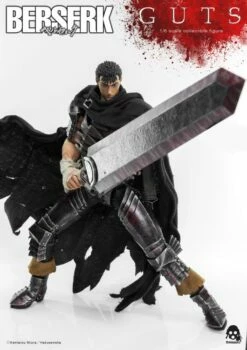 Threezero Berserk SiXTH 1/6 Scale Collectible Figure - Guts (Black Swordsman Ver.)