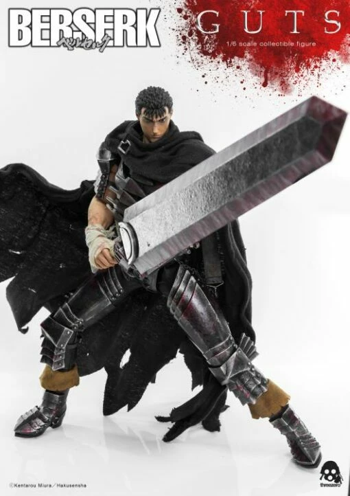 Threezero Berserk SiXTH 1/6 Scale Collectible Figure - Guts (Black Swordsman Ver.) 6 Threezero Berserk SiXTH 1/6 Scale Collectible Figure - Guts (Black Swordsman Ver.) -Toy Dojo 3c6c5c02 567a 4790 903d 01e631dedb0b