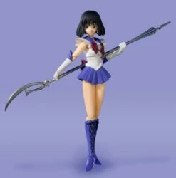 Bandai S.H. Figuarts Sailor Moon - Sailor Saturn - Animation Color Edition "Pretty Guardian Sailor Moon"
