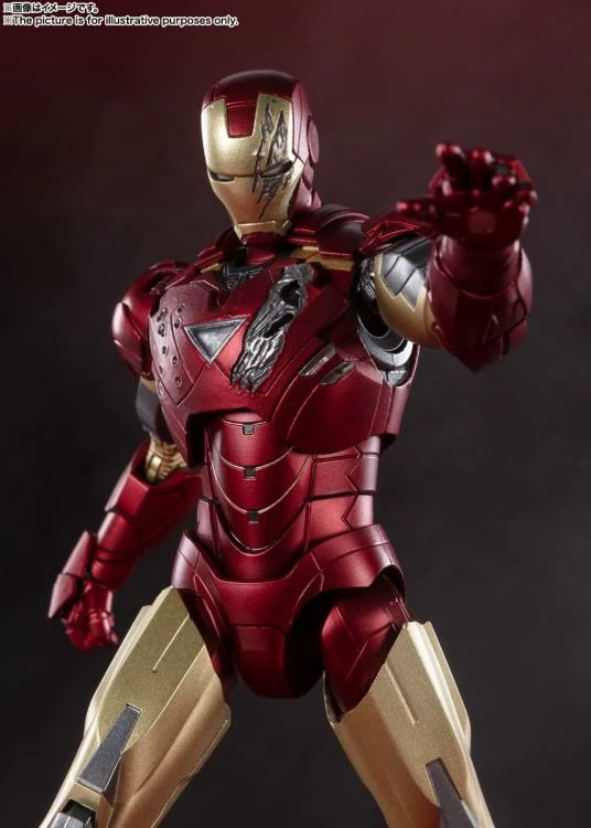 Bandai The Avengers S.H.Figuarts Iron Man Mark 6 (Battle Of New York Edition) 7 Bandai The Avengers S.H.Figuarts Iron Man Mark 6 (Battle Of New York Edition) - Image 7