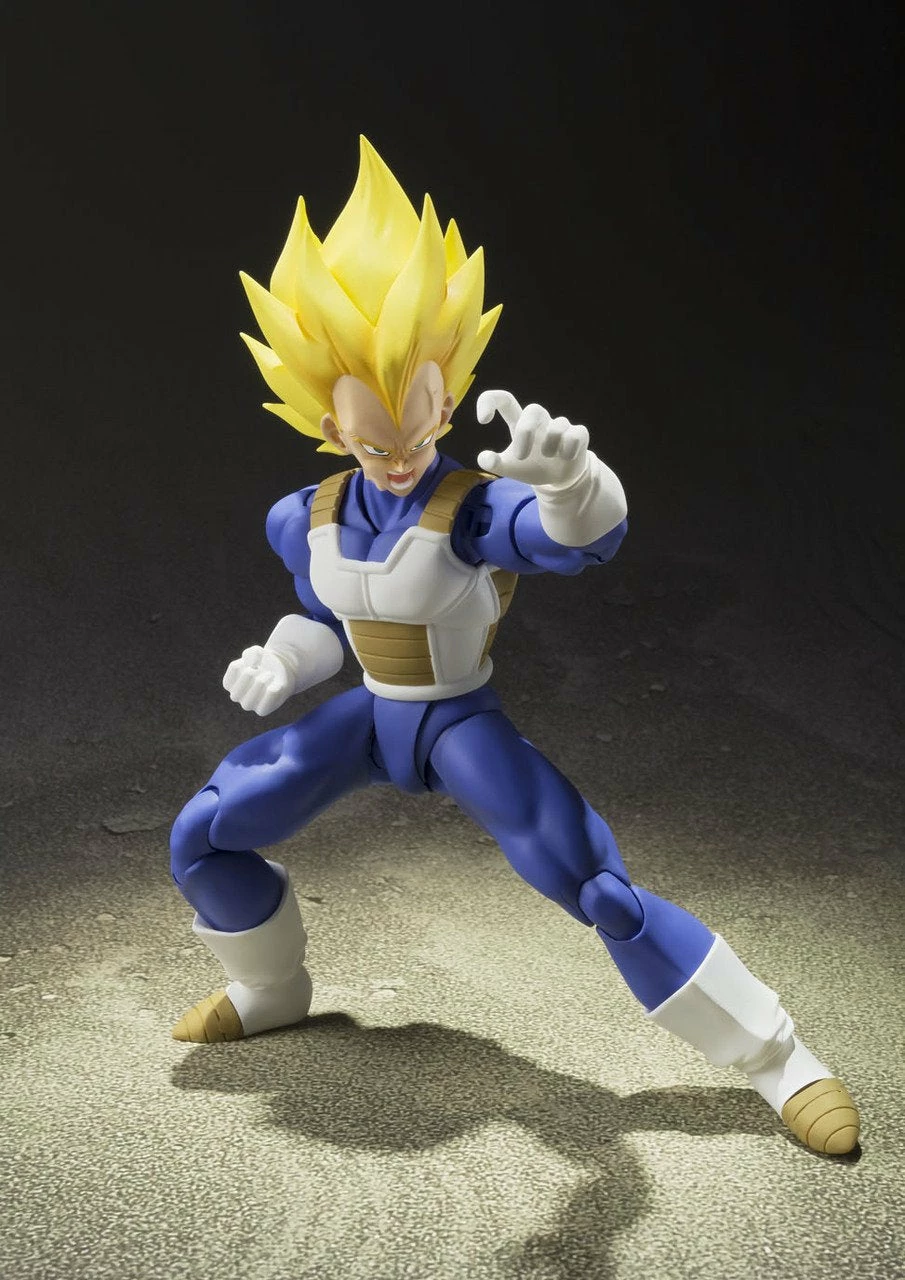 Bandai S.H. Figuarts DragonBall Z Super Saiyan Vegeta 2 Bandai S.H. Figuarts DragonBall Z Super Saiyan Vegeta - Image 2