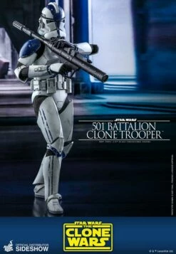 Hot Toys TV Masterpiece 1/6 Scale Figure - 501st Battalion Clone Trooper (The Clone Wars) -Toy Dojo 501st battalion clone trooper star wars gallery 5f46978c40551 62358