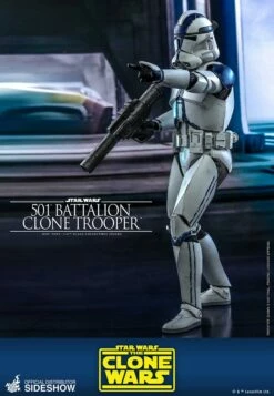 Hot Toys TV Masterpiece 1/6 Scale Figure - 501st Battalion Clone Trooper (The Clone Wars) -Toy Dojo 501st battalion clone trooper star wars gallery 5f46978c99a37 67147