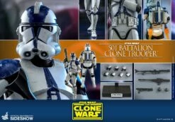 Hot Toys TV Masterpiece 1/6 Scale Figure - 501st Battalion Clone Trooper (The Clone Wars) -Toy Dojo 501st battalion clone trooper star wars gallery 5f46978eb97a8 72467