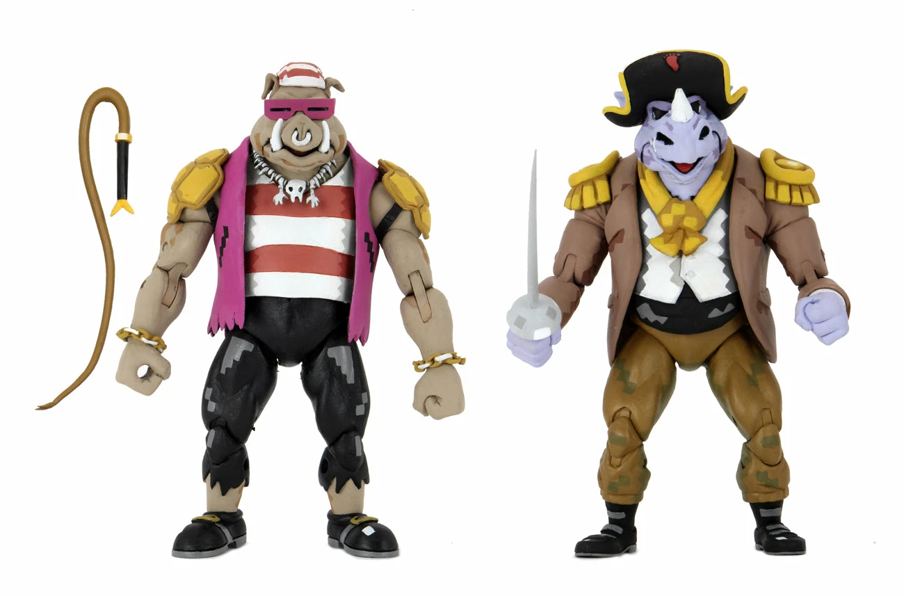 NECA TMNT: Turtles In Time - Rockstead & Bebop (2-pack) 1 NECA TMNT: Turtles In Time - Rockstead & Bebop (2-pack)