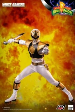 ThreeZero 1/6 Scale Figure - Mighty Morphin Power Rangers - White Ranger -Toy Dojo 54a91f54 67fd 4df2 a695 1890b01cb6f1