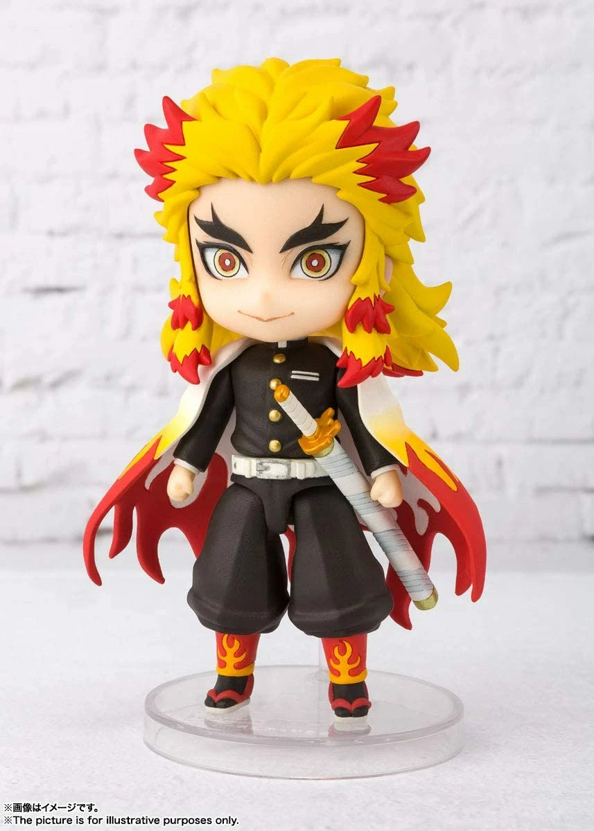 Bandai Demon Slayer - Kimetsu No Yaiba Figuarts Mini - Rengoku Kyojuro 2 Bandai Demon Slayer - Kimetsu No Yaiba Figuarts Mini - Rengoku Kyojuro - Image 2