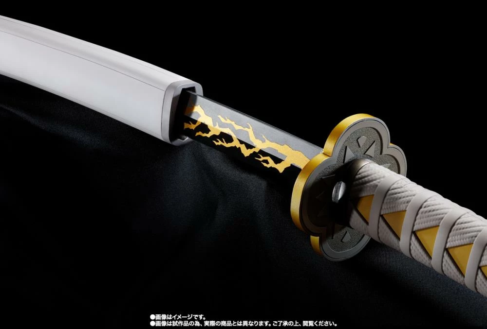 Bandai Demon Slayer: Kimetsu No Yaiba Proplica - Agatsuma Zenitsu Nichirin Sword 5 Bandai Demon Slayer: Kimetsu No Yaiba Proplica - Agatsuma Zenitsu Nichirin Sword - Image 5