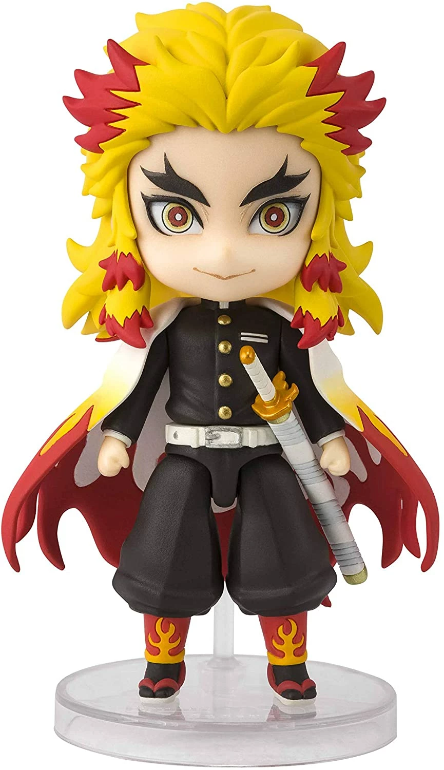 Bandai Demon Slayer - Kimetsu No Yaiba Figuarts Mini - Rengoku Kyojuro 4 Bandai Demon Slayer - Kimetsu No Yaiba Figuarts Mini - Rengoku Kyojuro - Image 4