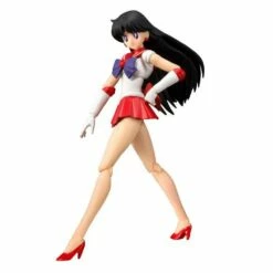 Bandai S.H. Figuarts Sailor Moon - Sailor Mars - Animation Color Edition "Pretty Guardian Sailor Moon"
