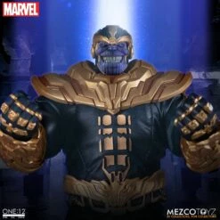 Mezco Toys ONE:12 Collective - Marvel Universe Thanos -Toy Dojo 8098 08866