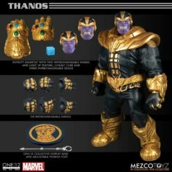 Mezco Toys ONE:12 Collective - Marvel Universe Thanos -Toy Dojo 8102 05475