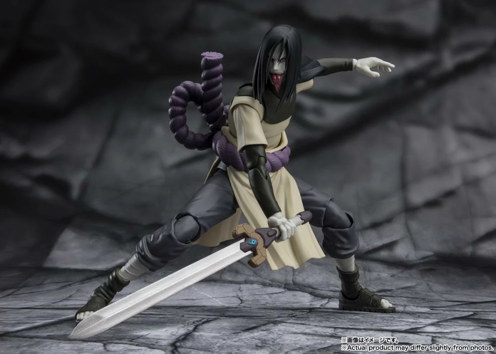 Bandai S.H. Figuarts Naruto: Shippuden - Orochimaru (Seeker Of Immortality) 3 Bandai S.H. Figuarts Naruto: Shippuden - Orochimaru (Seeker Of Immortality) - Image 3
