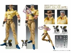 JoJo's Bizarre Adventure Super Action Statue - Joseph Joestar & Iggy -Toy Dojo 8581dab2 d324 464e 97be e623c5f35f0f