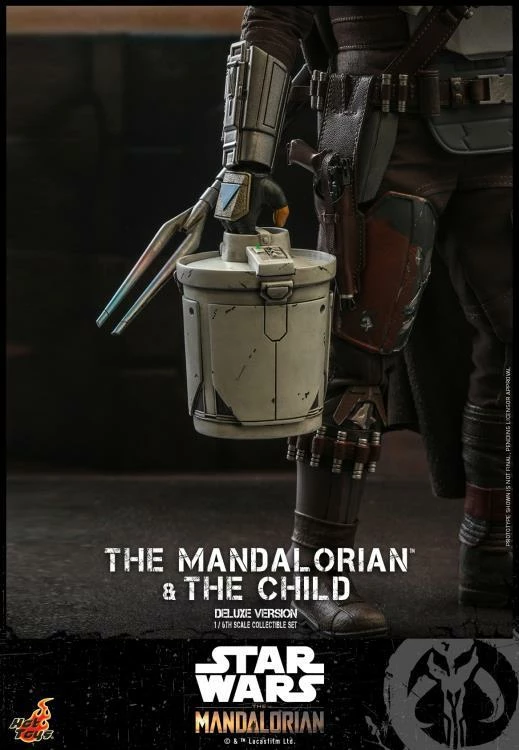Hot Toys - The Mandalorian & The Child (Deluxe Ver.) 1/6 Scale Collectible Figure 7 Hot Toys - The Mandalorian & The Child (Deluxe Ver.) 1/6 Scale Collectible Figure - Image 7