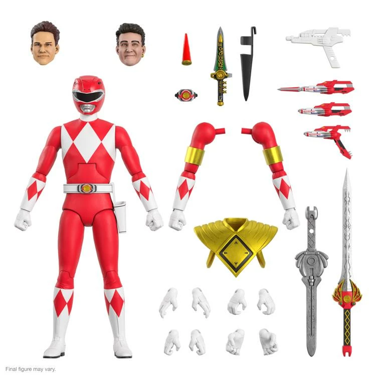 Mighty Morphin Power Rangers Ultimates Red Ranger 3 Mighty Morphin Power Rangers Ultimates Red Ranger - Image 3