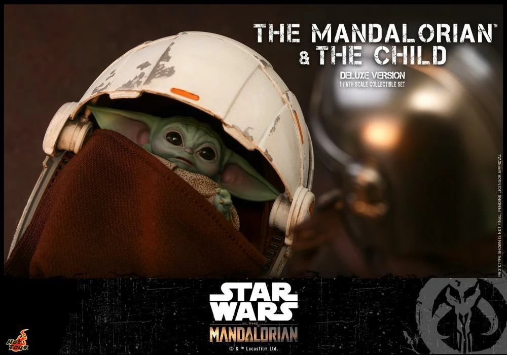 Hot Toys - The Mandalorian & The Child (Deluxe Ver.) 1/6 Scale Collectible Figure 10 Hot Toys - The Mandalorian & The Child (Deluxe Ver.) 1/6 Scale Collectible Figure - Image 10