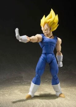Bandai S.H. Figuarts DragonBall Z Majin Vegeta (Tamashii Nations) 9 Bandai S.H. Figuarts DragonBall Z Majin Vegeta (Tamashii Nations) -Toy Dojo BAN08745 04 55057