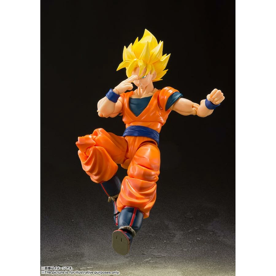 Bandai S.H. Figuarts DragonBall Z Super Saiyan Full Power Son Goku 2 Bandai S.H. Figuarts DragonBall Z Super Saiyan Full Power Son Goku - Image 2
