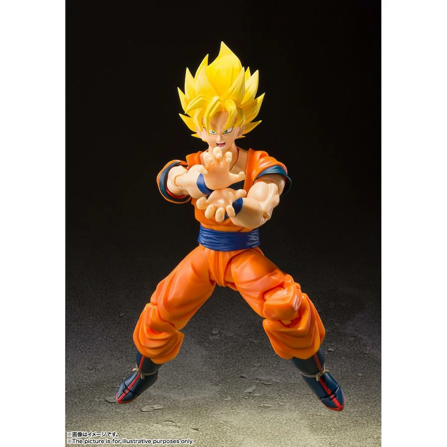 Bandai S.H. Figuarts DragonBall Z Super Saiyan Full Power Son Goku 4 Bandai S.H. Figuarts DragonBall Z Super Saiyan Full Power Son Goku - Image 4