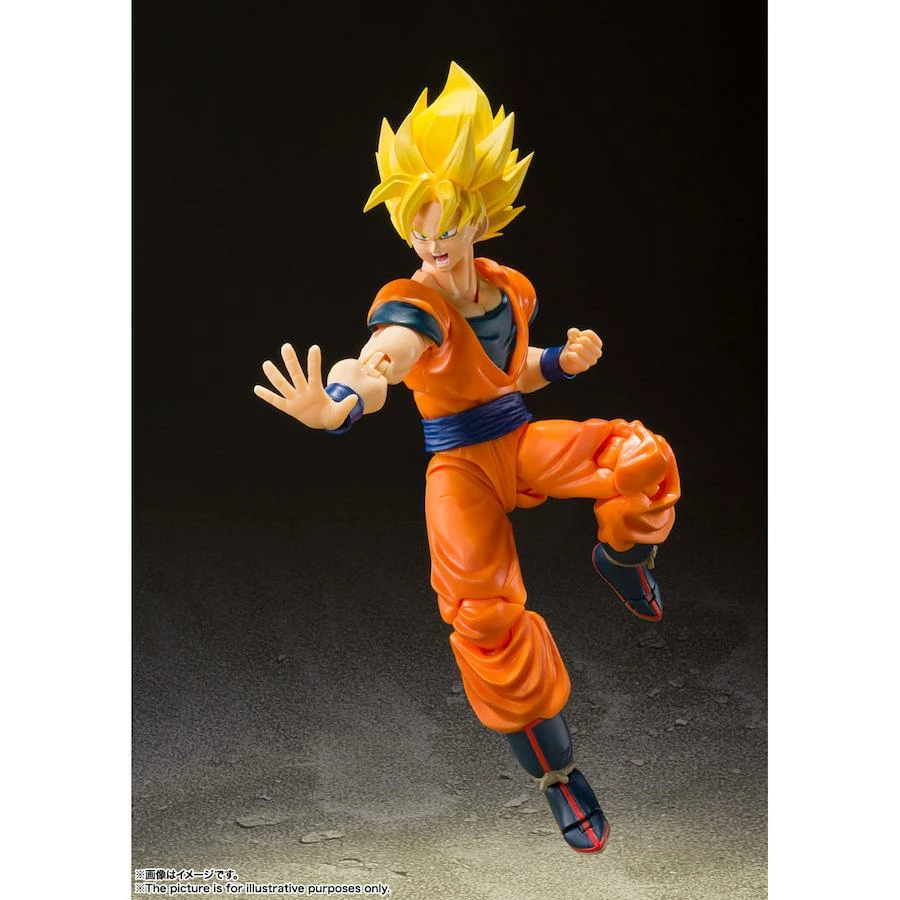 Bandai S.H. Figuarts DragonBall Z Super Saiyan Full Power Son Goku 5 Bandai S.H. Figuarts DragonBall Z Super Saiyan Full Power Son Goku - Image 5