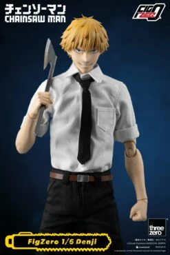 Threezero Chainsaw Man FigZero 1/6 Scale Collectible Figure - Denji 23 Threezero Chainsaw Man FigZero 1/6 Scale Collectible Figure - Denji -Toy Dojo ChainsawManFigZero1 6Denji WW 03