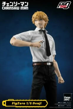 Threezero Chainsaw Man FigZero 1/6 Scale Collectible Figure - Denji 29 Threezero Chainsaw Man FigZero 1/6 Scale Collectible Figure - Denji -Toy Dojo ChainsawManFigZero1 6Denji WW 09