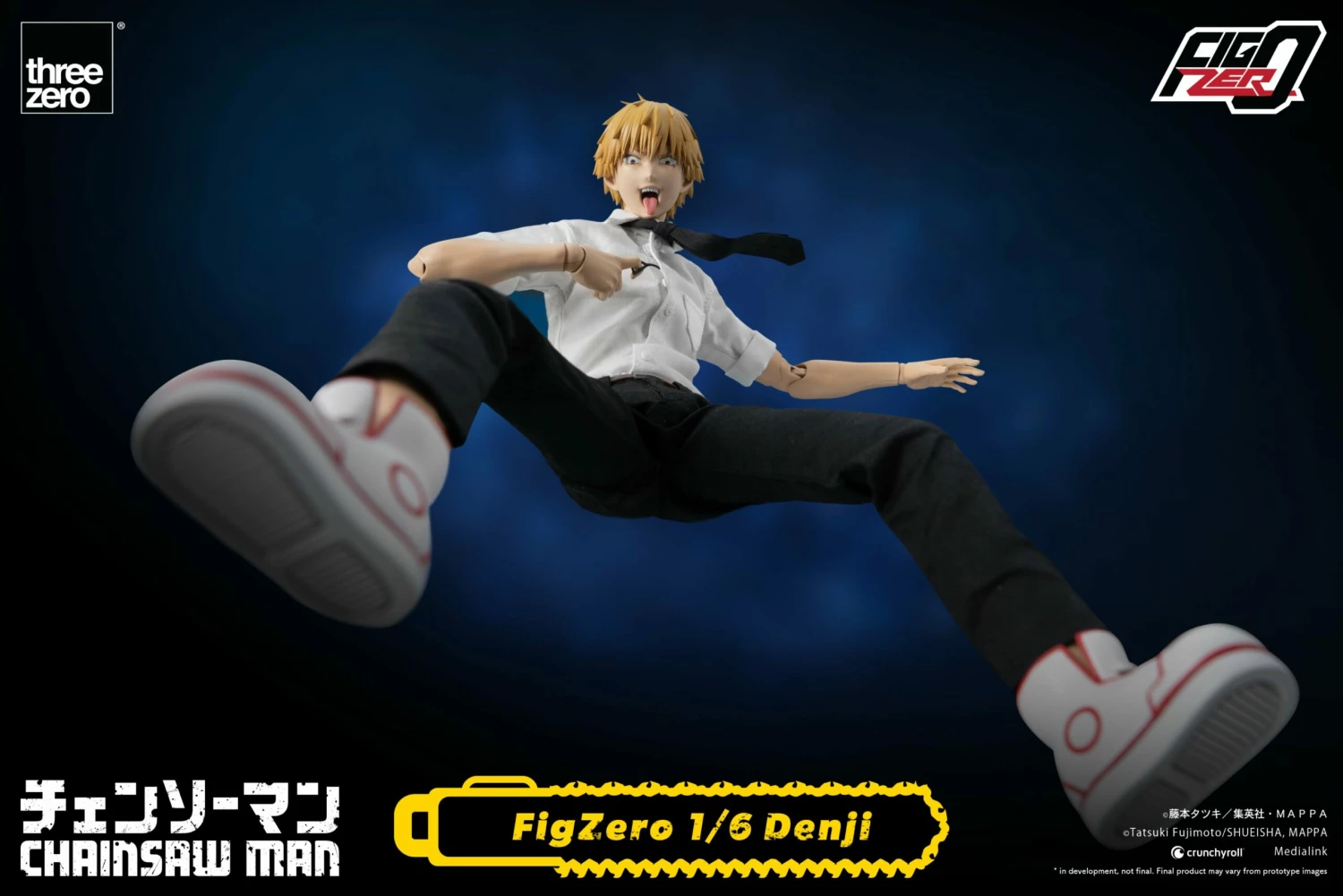Threezero Chainsaw Man FigZero 1/6 Scale Collectible Figure - Denji 14 Threezero Chainsaw Man FigZero 1/6 Scale Collectible Figure - Denji - Image 14