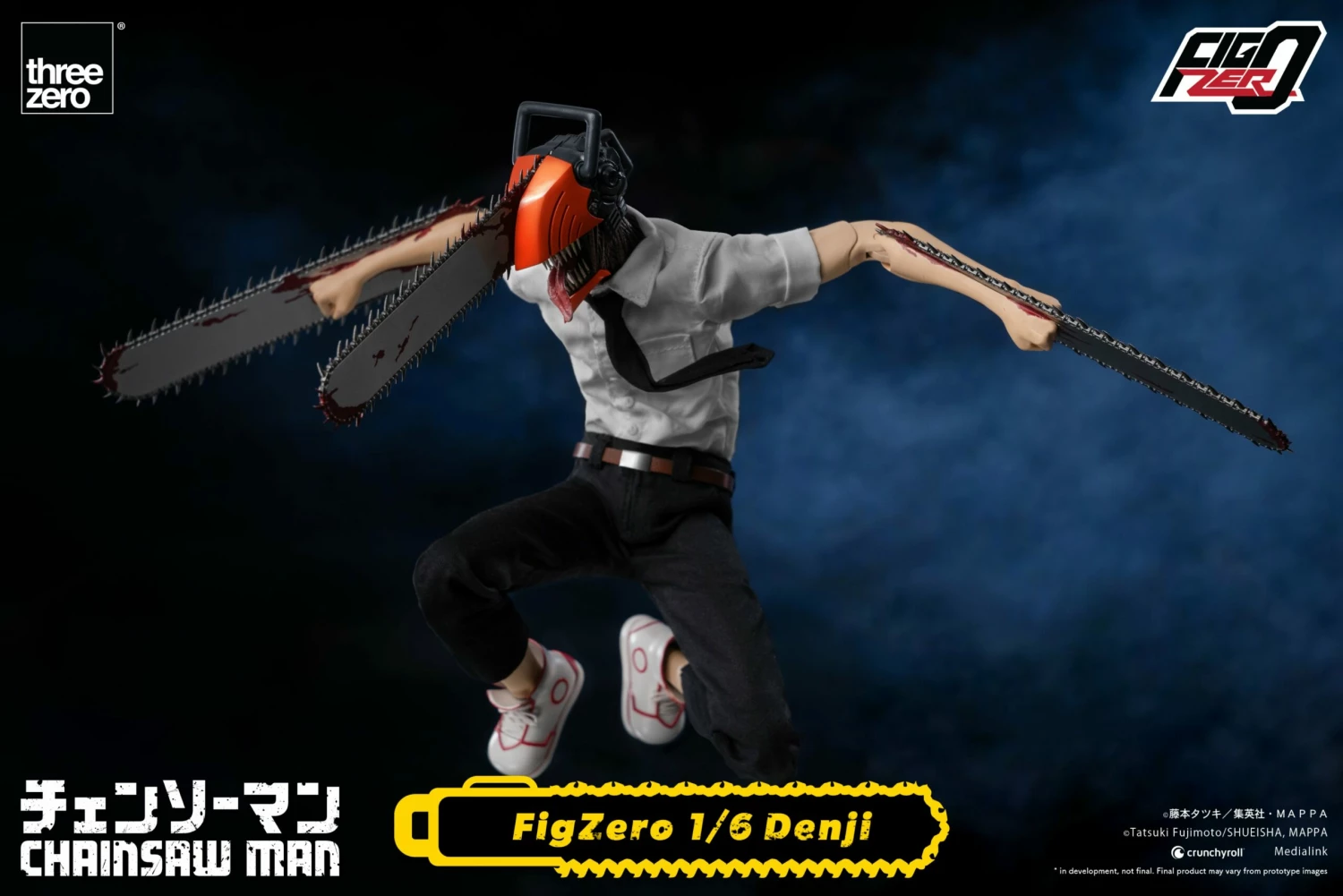 Threezero Chainsaw Man FigZero 1/6 Scale Collectible Figure - Denji 16 Threezero Chainsaw Man FigZero 1/6 Scale Collectible Figure - Denji - Image 16