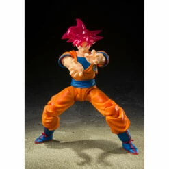 Bandai S.H. Figuarts Dragon Ball - Super Saiyan God Son Goku Event Exclusive Color Edition -Toy Dojo N2579813001001 002