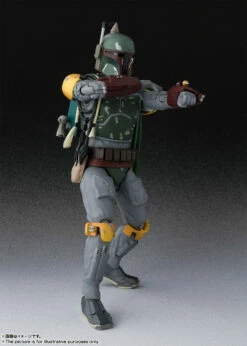 Bandai S.H. Figuarts Boba Fett - Star Wars - Return Of The Jedi (Tamashii Nations) -Toy Dojo SH Figuarts RotJ Boba Fett 003 13629