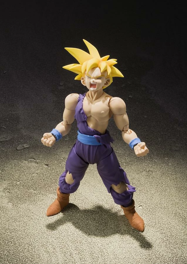 Bandai S.H. Figuarts DragonBall Z Super Saiyan Son Gohan 5 Bandai S.H. Figuarts DragonBall Z Super Saiyan Son Gohan - Image 5