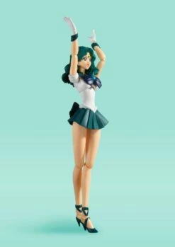 Bandai S.H. Figuarts Sailor Moon - Sailor Neptune - Animation Color Edition "Pretty Guardian Sailor Moon" -Toy Dojo SHF SailorNeptuneACE 03 68941