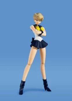 Bandai S.H. Figuarts Sailor Moon - Sailor Uranus - Animation Color Edition "Pretty Guardian Sailor Moon" -Toy Dojo SHF SailorUransACE 04 64687