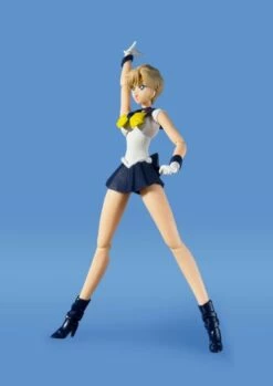 Bandai S.H. Figuarts Sailor Moon - Sailor Uranus - Animation Color Edition "Pretty Guardian Sailor Moon" -Toy Dojo SHF SailorUransACE 05 01709