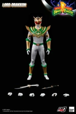 Threezero 1/6 Scale Figure - Mighty Morphin Power Rangers - Lord Drakkon PX Previews Exclusive
