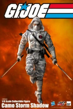 Threezero X Hasbro G.I. Joe 1/6 Scale Collectible Figure - Storm Shadow (Camo) PX Previews Exclusive 8 Threezero X Hasbro G.I. Joe 1/6 Scale Collectible Figure - Storm Shadow (Camo) PX Previews Exclusive -Toy Dojo STL205587 4