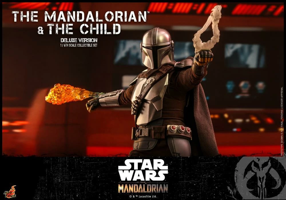 Hot Toys - The Mandalorian & The Child (Deluxe Ver.) 1/6 Scale Collectible Figure 11 Hot Toys - The Mandalorian & The Child (Deluxe Ver.) 1/6 Scale Collectible Figure - Image 11
