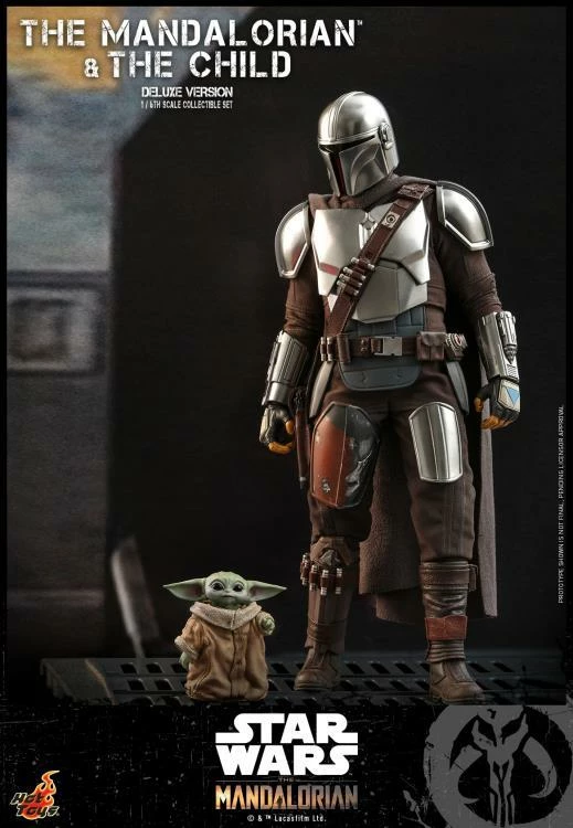 Hot Toys - The Mandalorian & The Child (Deluxe Ver.) 1/6 Scale Collectible Figure 2 Hot Toys - The Mandalorian & The Child (Deluxe Ver.) 1/6 Scale Collectible Figure - Image 2