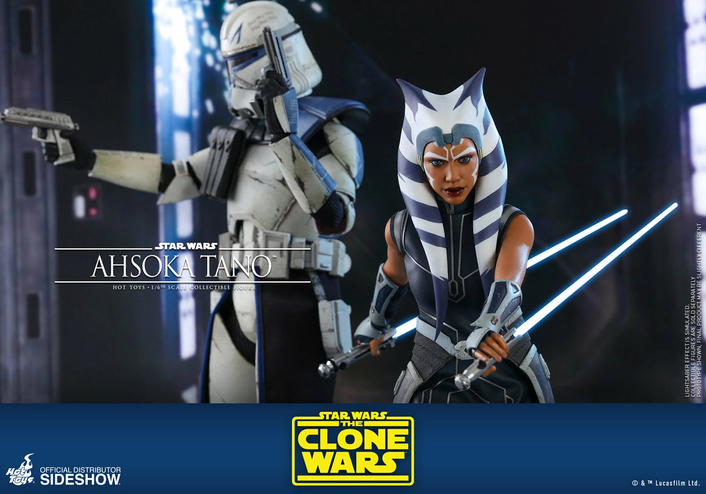 Hot Toys TV Masterpiece 1/6 Scale Figure - Ahsoka Tano (The Clone Wars) 7 Hot Toys TV Masterpiece 1/6 Scale Figure - Ahsoka Tano (The Clone Wars) - Image 7