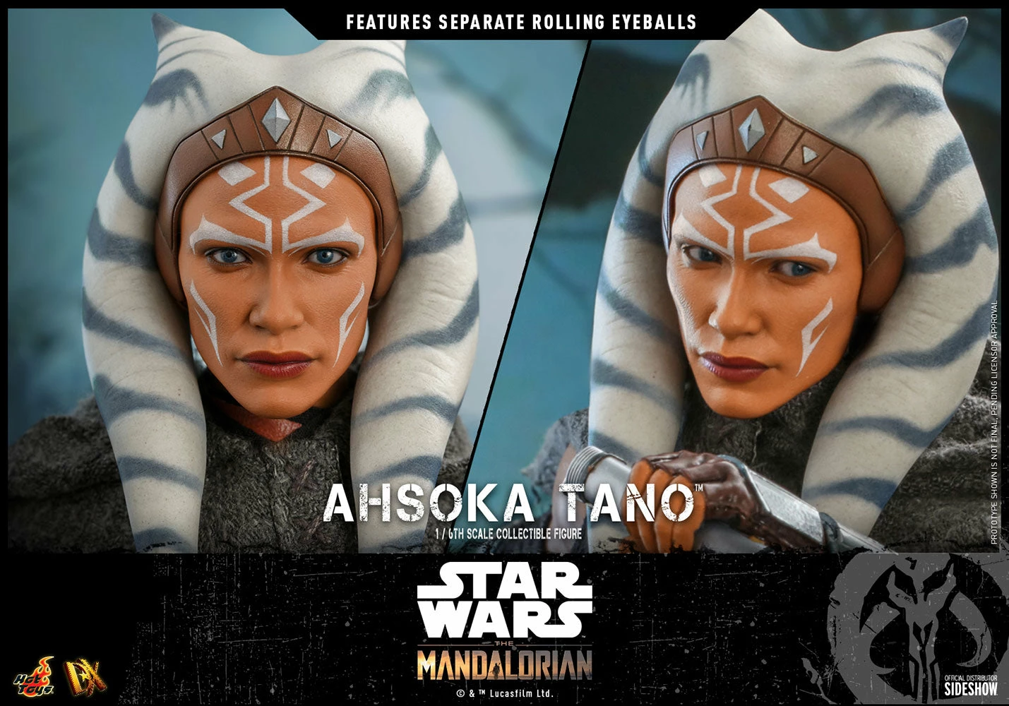 Hot Toys 1/6 Scale Figure - Ahsoka Tano (Star Wars: The Mandalorian) 12 Hot Toys 1/6 Scale Figure - Ahsoka Tano (Star Wars: The Mandalorian) - Image 12