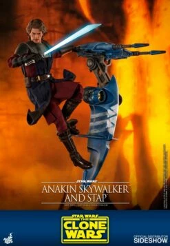 Hot Toys TV Masterpiece 1/6 Scale Figure - Anakin Skywalker & STAP (The Clone Wars) -Toy Dojo anakin skywalker and stap star wars gallery 5f19fd71284ac 73273