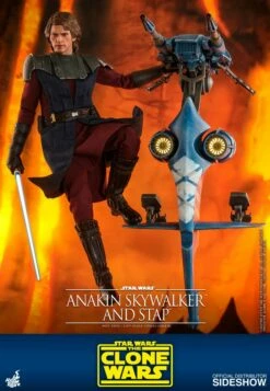 Hot Toys TV Masterpiece 1/6 Scale Figure - Anakin Skywalker & STAP (The Clone Wars) -Toy Dojo anakin skywalker and stap star wars gallery 5f19fd71efe41 40226